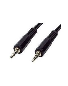 3.5'' stereo plug to plug cable 1mtr