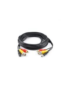 10M Camera to DVR Cable (BNC Plug & DC Plug) to (BNC Plug & DC Socket)