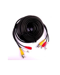 30M Camera to DVR Cable (BNC Plug & DC Plug) to (BNC Plug & DC Socket)