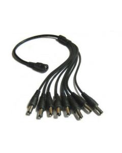 Power Splitter 1x Female(TO PSU) 8 x Male(to upto 8 Camera's)