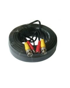 15M Camera to DVR Cable (BNC Plug & DC Plug) to (BNC Plug & DC Socket)