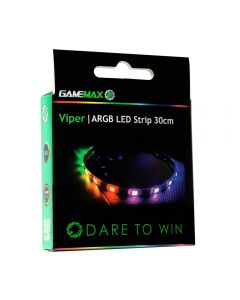 GameMax Viper ARGB 30cm Strip 3pin Aura Sync 15 LED