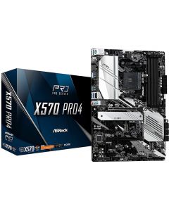 ASRock X570 Pro4, AM4, DDR4, ATX, Motherboard