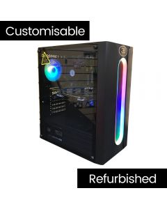 Intel i5 4430 8GB 480GB RX580 W10H, Sauron v1.4 Refurb Gaming PC