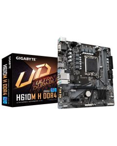 Gigabyte H610M H DDR4, Socket 1700, Micro ATX, Motherboard