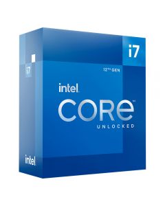 Intel Core i7 12700K, Socket 1700, 12 Cores/20 Threads, Retail