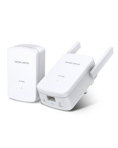 Mercusys 300Mbps Wireless N Powerline KIT, AV2 1000, 1-Port