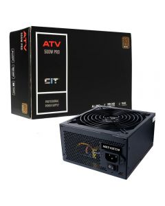 CiT 500W ATV Pro 14cm Fan APFC 80 Plus Bronze PSU