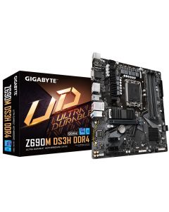 Gigabyte Z690M DS3H DDR4, s1700, DDR4, mATX Motherboard