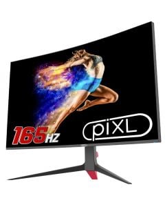 piXL CM32GF5 32in Curved Gaming Monitor, 165Hz, 5ms, Freesync/G-Sync