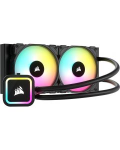 Corsair 240mm H100x RGB Elite Intel/AMD Black CPU Liquid Cooler