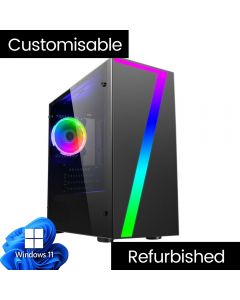 AMD Ryzen 3 3200G 8GB 480GB GTX1650 W11H Refurb Seven Gaming PC