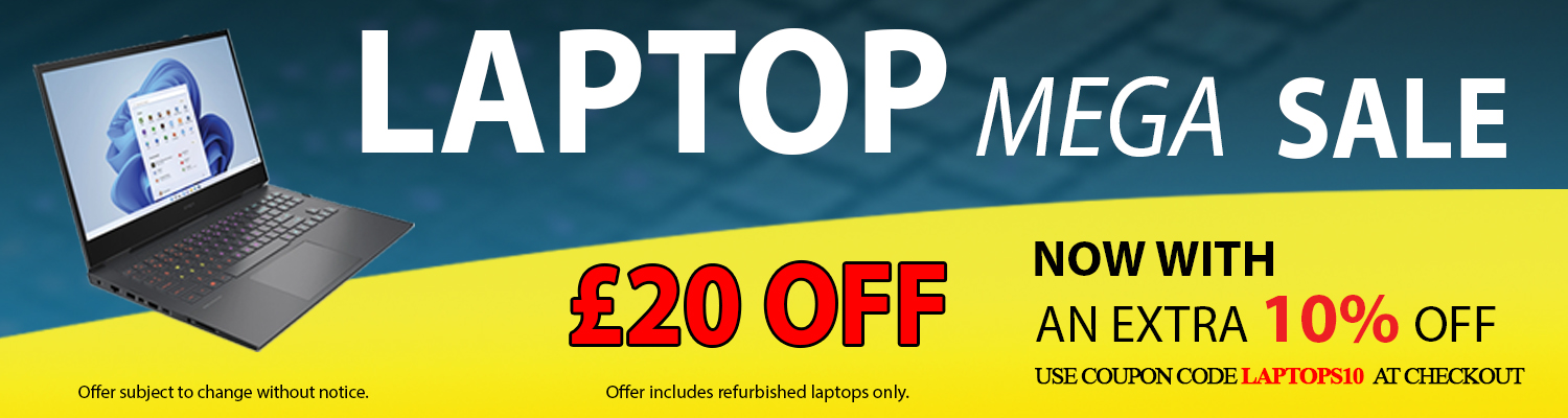 LAPTOP MEGA SALE Banner